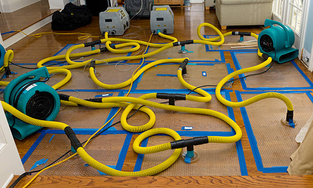Professional Crawl Space Water Removal technician working in Raritan, NJ